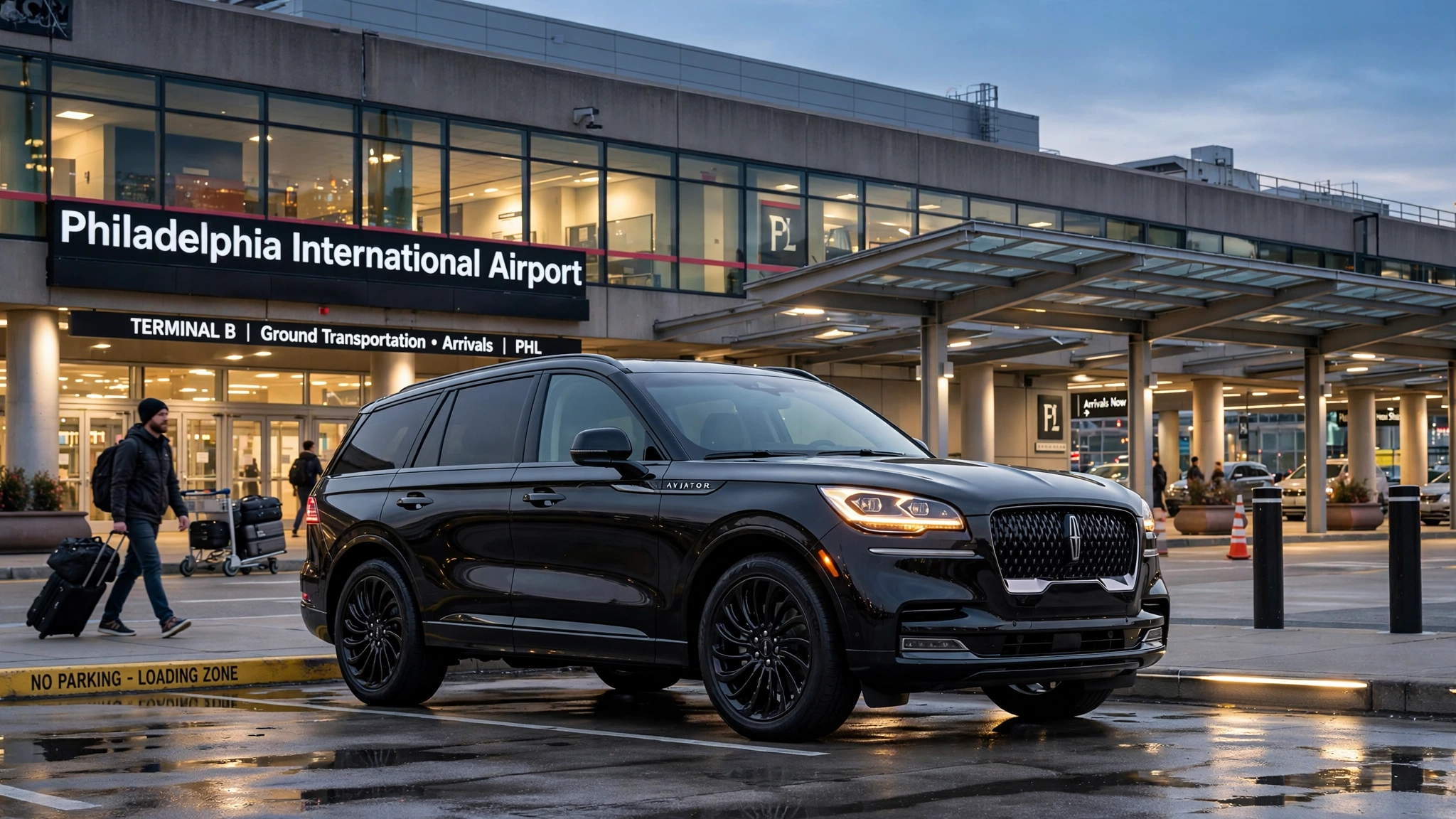 Lincoln Aviator luxury vehicle - Sky Luxury Car Services Philadelphia