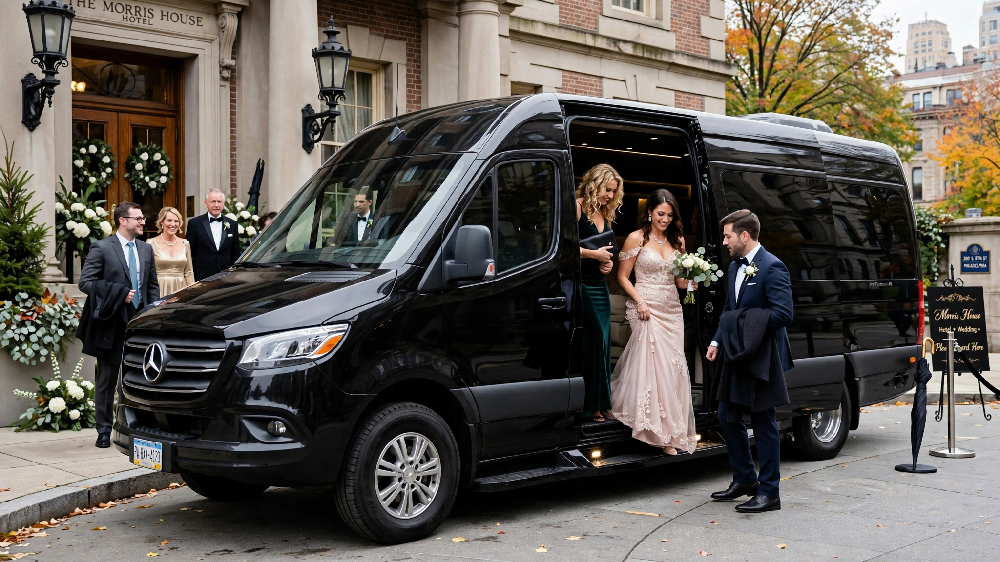 Mercedes Sprinter Passenger luxury vehicle - Sky Luxury Car Services Philadelphia