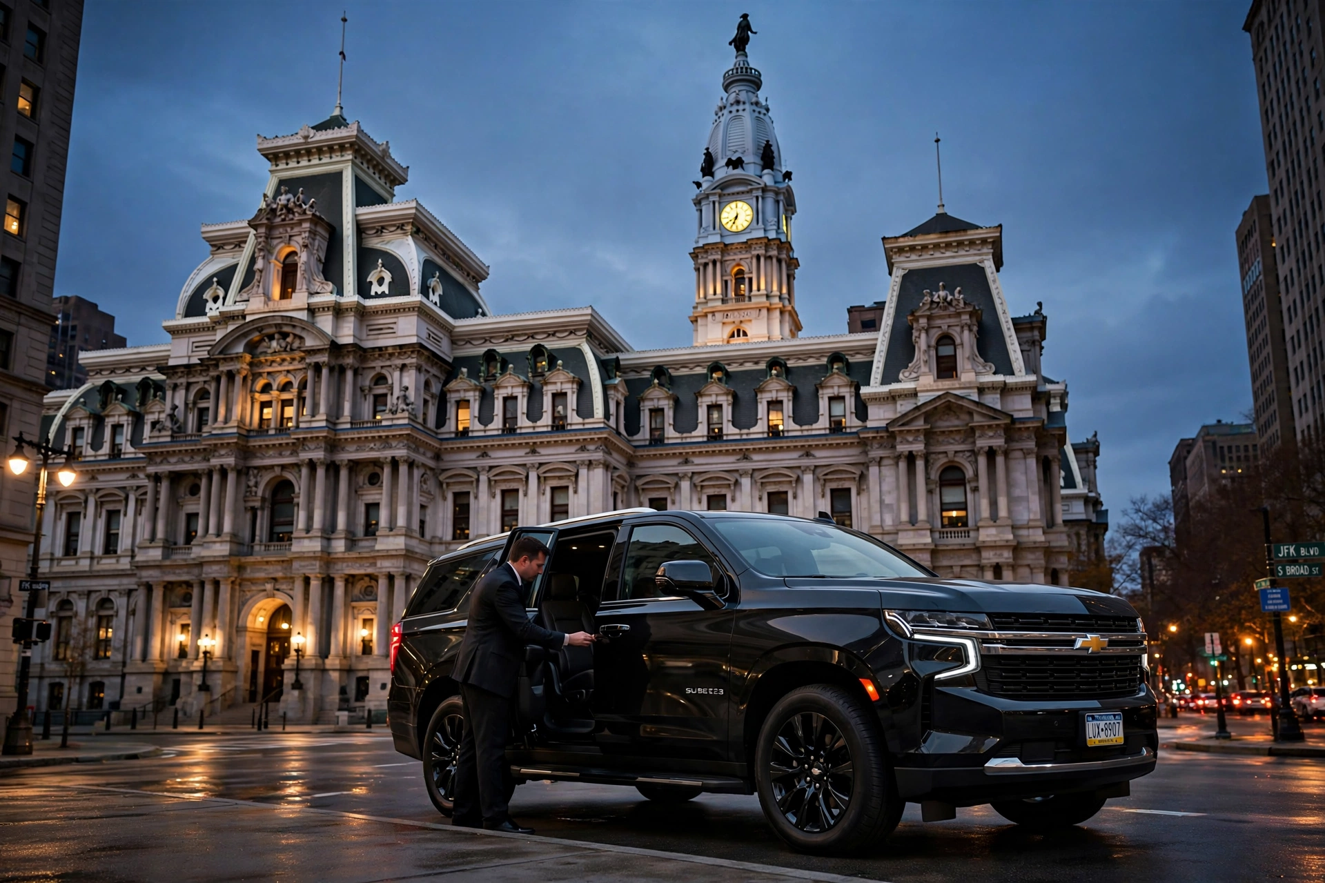 Chevrolet Suburban luxury vehicle - Sky Luxury Car Services Philadelphia