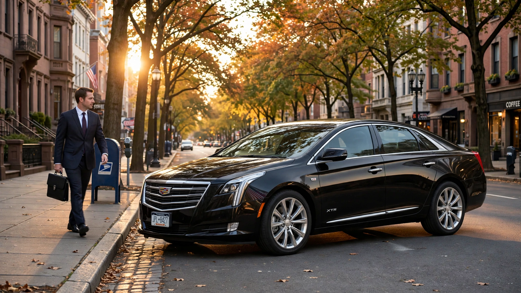 Cadillac XTS luxury vehicle - Sky Luxury Car Services Philadelphia